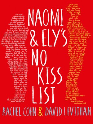 cover image of Naomi and Ely's No Kiss List